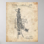 Ar-15 Pistool Pistoloctrooi Poster (Voorkant)