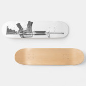 AR-15 Pistool van riffels Vuurarm Geweldige Echte  Persoonlijk Skateboard (Horizontaal)