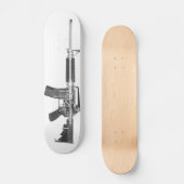 AR-15 Pistool van riffels Vuurarm Geweldige Echte  Persoonlijk Skateboard (Voorkant)