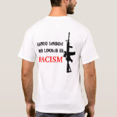 Ar-15 Racisme T-shirt (Achterkant)