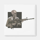 AR-15 Skeletonmagneet Magneet (Voorkant)