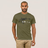 AR-15 T-SHIRT (Voorkant volledig)