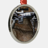 AR-15 Tactisch Metalen Ornament (Rechts)