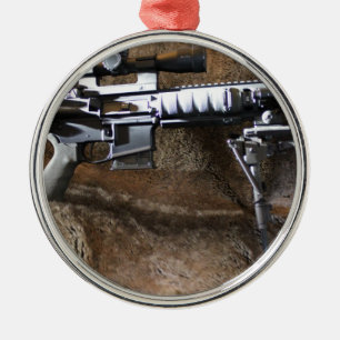 AR-15 Tactisch Metalen Ornament