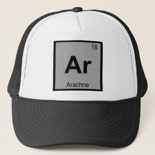 Ar - Arachne Grieks Scheikunde Periodiek Systeem S Trucker Pet