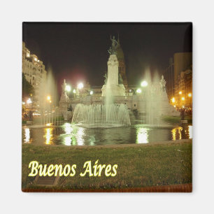 AR Argentina Buenos Aires Monument Two congressen Magneet