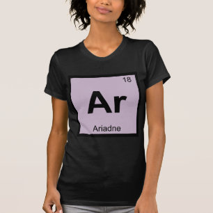 Ar - Ariadne Grieks Scheikunde Periodiek Systeem S T-shirt