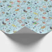 AR Art Nouveau Wrapping Paper Cadeaupapier (Hoek)