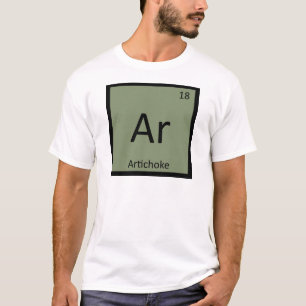 Ar - Artisjok Groente Chemie Periodiek Systeem T-shirt
