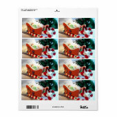 Ar I van de peperkoek Etiket (Full Sheet)