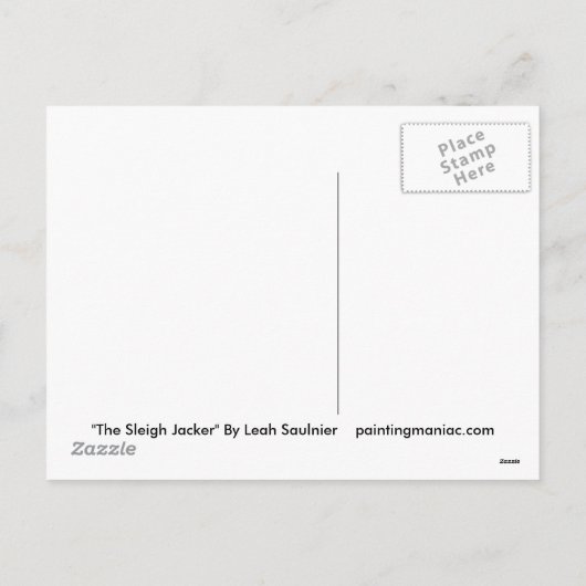 Ar Jacker Feestdagenkaart (Achterkant)