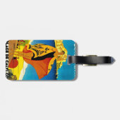 ARA  BAGAGELABEL - ZEER FRANS ARA ARTIEST (Achterkant horizontaal)