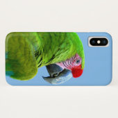 Ara Militaris Green Parrot Case-Mate iPhone Case (Achterkant (horizontaal))