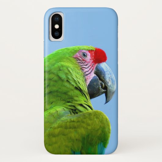 Ara Militaris Green Parrot Case-Mate iPhone Case (Achterkant)