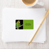 Ara Militaris Green Parrot Etiket (Insitu)