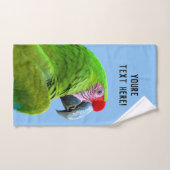 Ara Militaris Green Parrot Handdoek (Handdoek)
