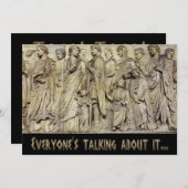 Ara Pacis Frieze Kaart (Voorkant / Achterkant)