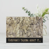 Ara Pacis Frieze Kaart (Staand voorkant)