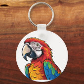Ara papegaai sleutelhanger (Voorkant)