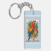 ara-papegaai sleutelhanger (Voorkant Links)