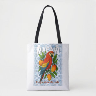 ara-papegaai tote bag