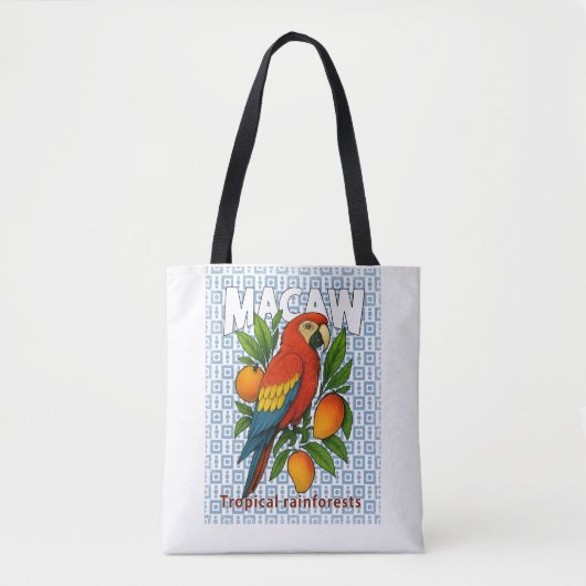 ara-papegaai tote bag (Voorkant)