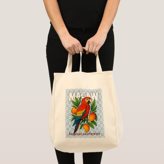 ara-papegaai tote bag (Voorkant (product))