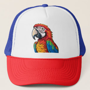 Ara papegaai trucker pet