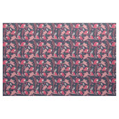 Ara Parrot Red Blue Tropical Patroon Stof (Yard (91,4 cm))