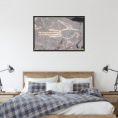 Ara Petroglyf Canvas Afdruk (Insitu (Slaapkamer))