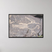 Ara Petroglyf Canvas Afdruk (Voorkant)