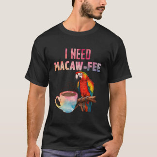Ara Vogel Ik Heb Ara Kosten Papegaai Vogel T-shirt