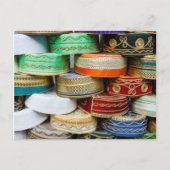 Arab Caps At Market Briefkaart (Voorkant)