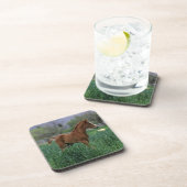 Arab Foal Standing Bier Onderzetter (Rechterzijde)