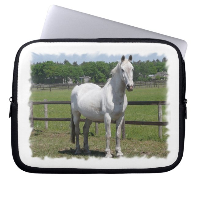 Arab Horse Electronics Bag Laptop Sleeve (Voorkant)