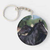 Arab Horse Scratching Sleutelhanger (Voorkant)