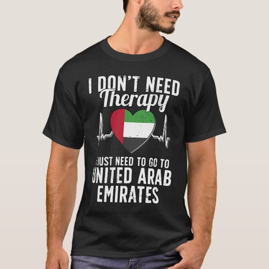 Arab I United Arab Emirates Flag I United Arab Emi T-shirt (Voorkant)