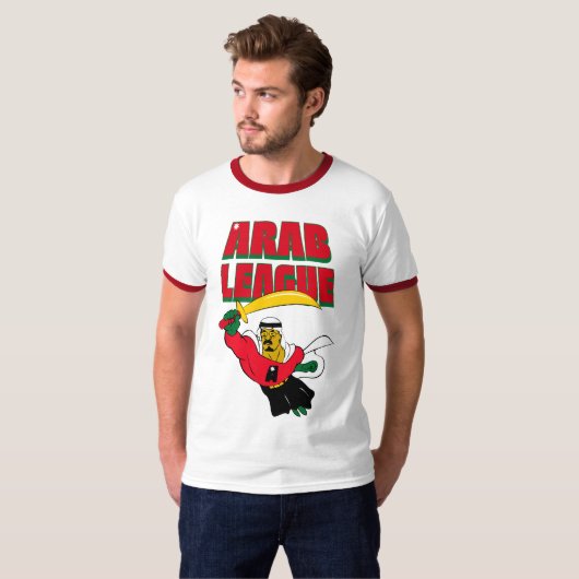 ARAB LEAGUE! T-SHIRT (Voorkant volledig)