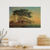 Arab Oasis, 1853 Poster (Keuken)