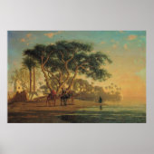 Arab Oasis, 1853 Poster (Voorkant)