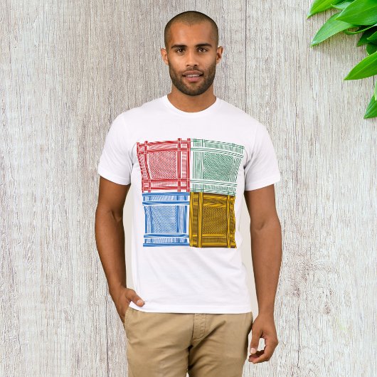 Arab Shemagh sjaals Mannen T-shirt