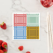 Arab Shemagh sjaals papieren servetten (Insitu)