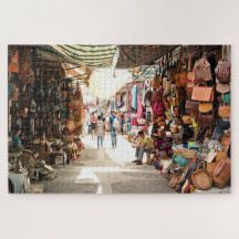 Arab Souk Market Jigzaag Puzzle 1014 pc.