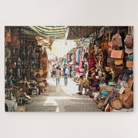 Arab Souk Market Jigzaag Puzzle 1014 pc. Legpuzzel (Horizontaal)