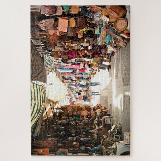 Arab Souk Market Jigzaag Puzzle 1014 pc. Legpuzzel (Verticaal)