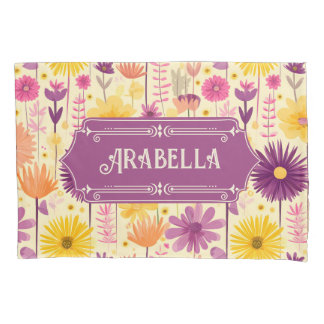 Arabella Cascading Modern Floral Pattern Kussensloop