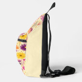 Arabella Cascading Modern Floral Pattern Sling Bag (Rechts)