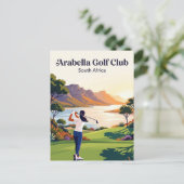 Arabella Golf Club Zuid-Afrika Briefkaart (Staand voorkant)