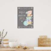 Arabella in Wonderland Sweet 16 Poster (Keuken)