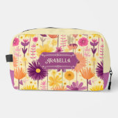 Arabella Moderne Cascaderende Bloempatroon Toilettasje (Voorkant)